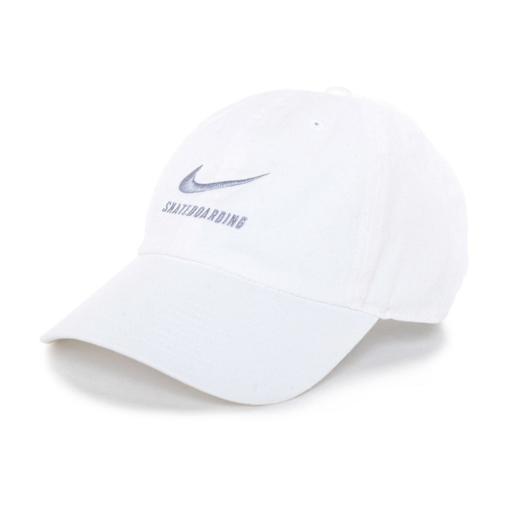 NIKE SB — Skateboarding Dad Hat White/Silver — NWT - Picture 1 of 3